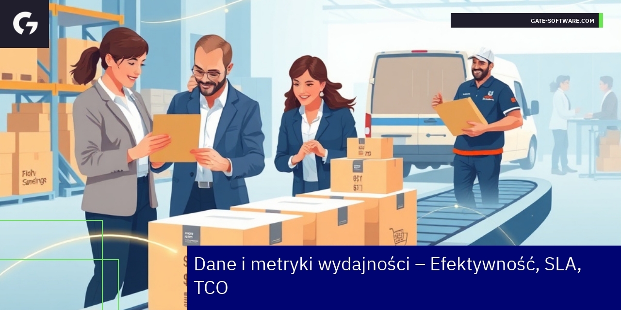 Wykresy i liczby dotyczące wydajności UiR