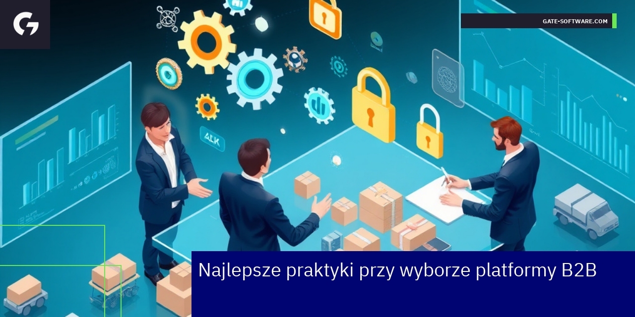 Najlepsze praktyki wyboru platformy B2B Ludzie analizują i testują platformę B2B razem