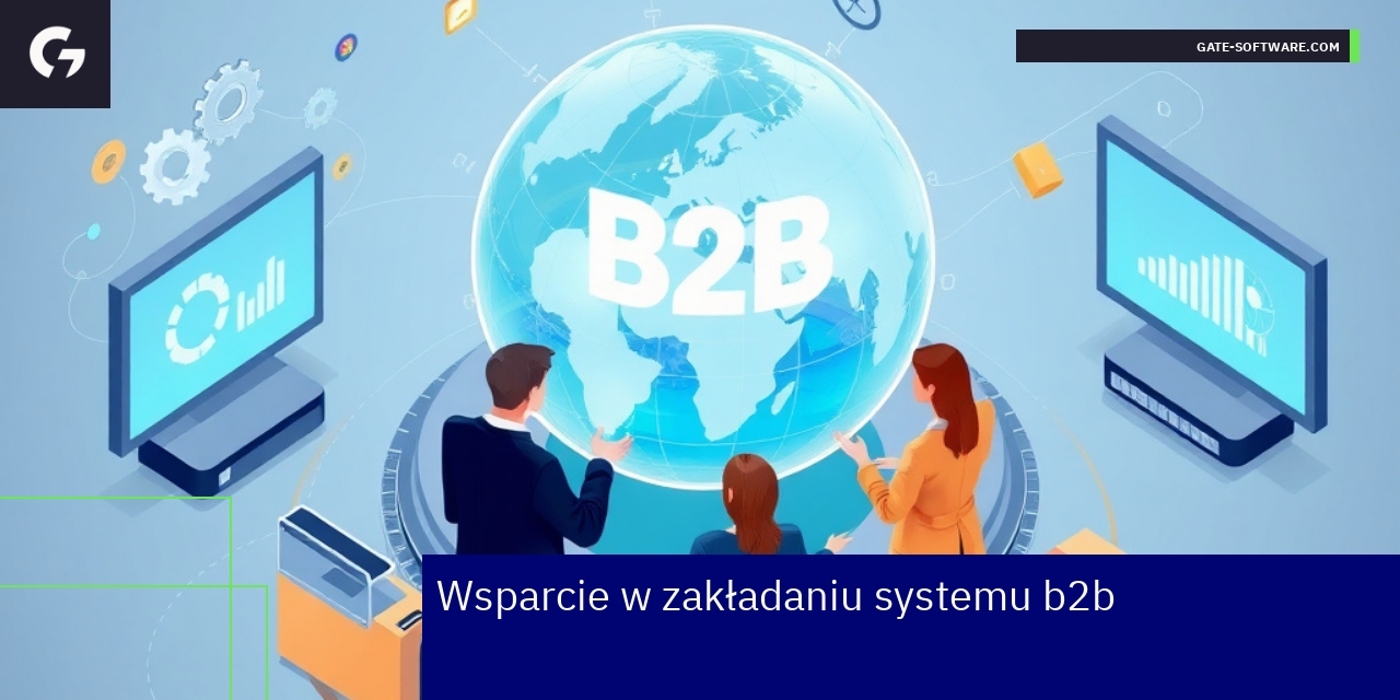 Schemat wsparcia i rozwoju platformy B2B