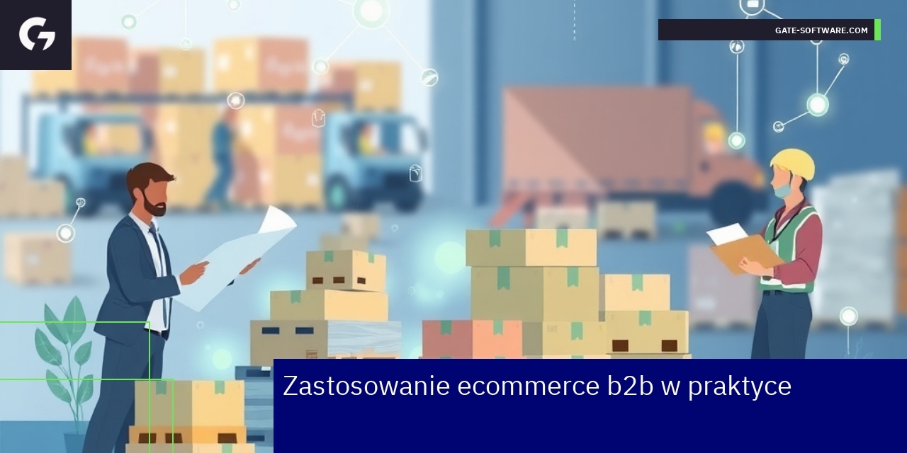 Schemat platformy ecommerce B2B z integracjami