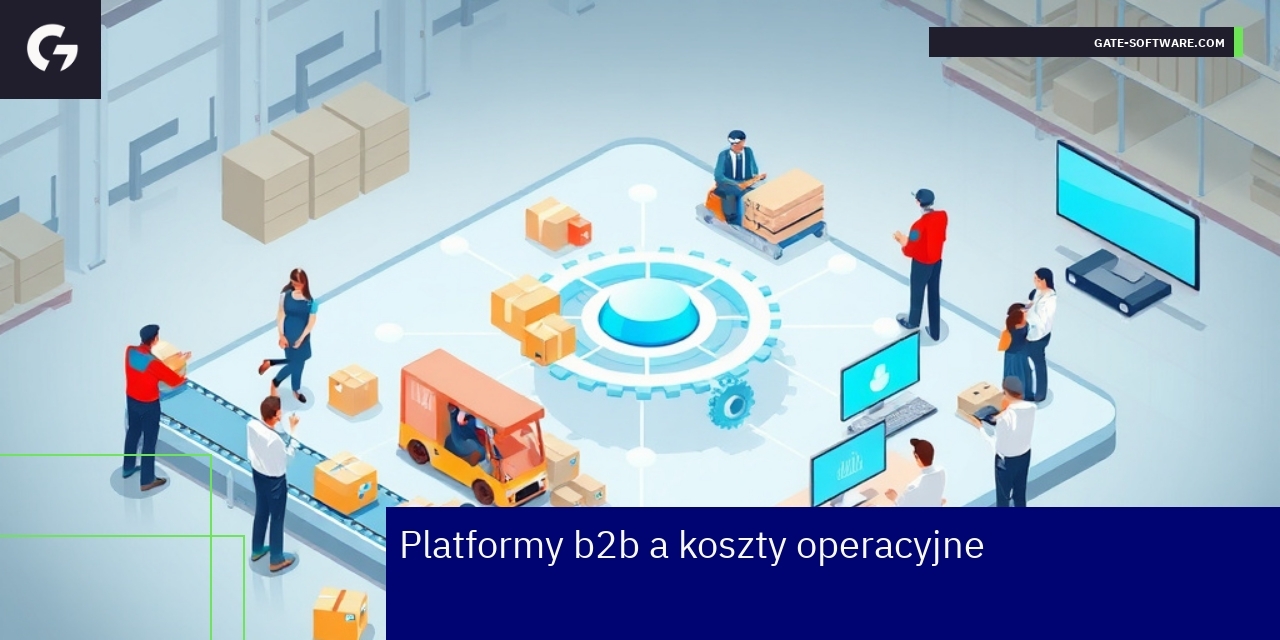 Schemat platformy B2B i optymalizacja kosztów