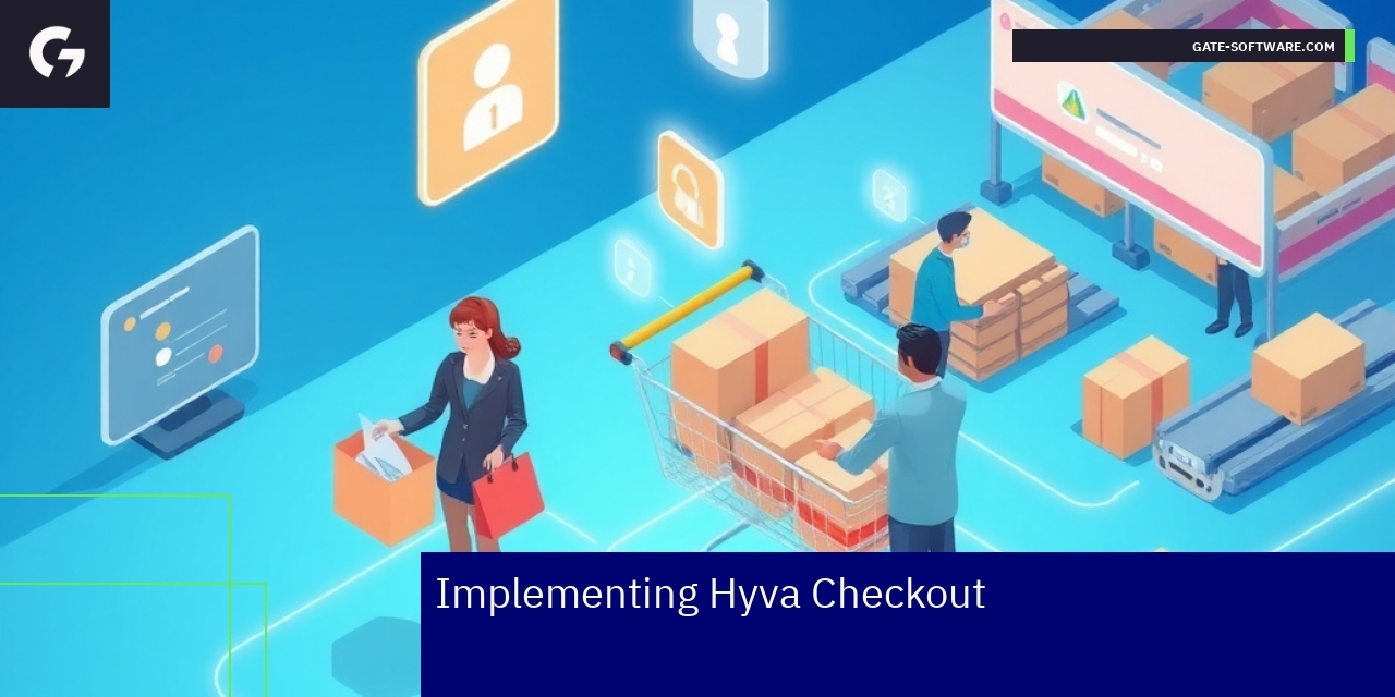 Diagram showing Hyva checkout features and configuration