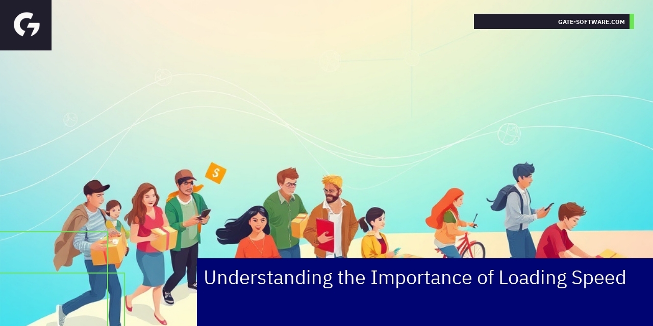 Graph showing benefits of fast loading speed