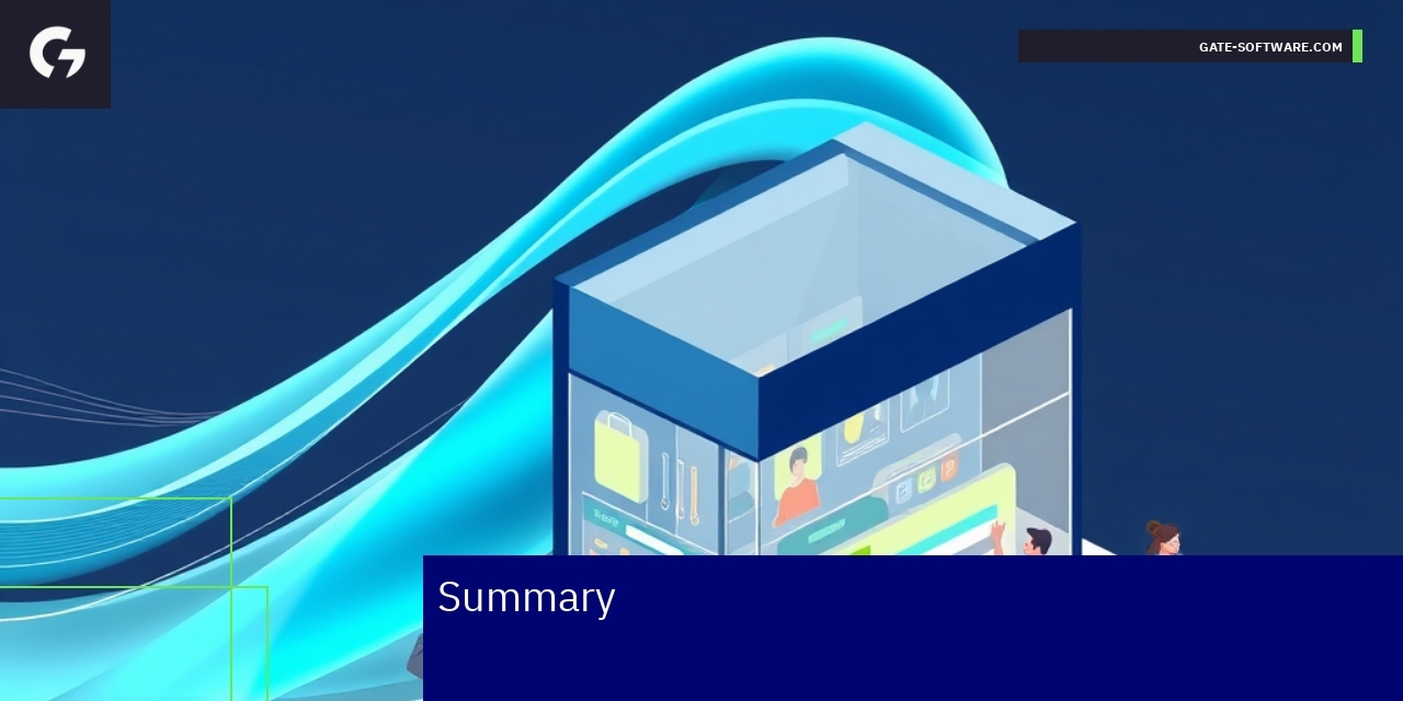 Abstract graphic showing eCommerce performance improvement