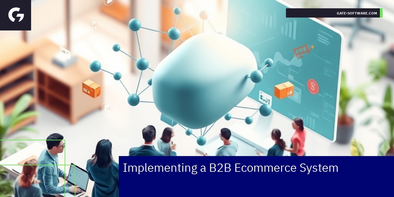 Effective B2B Ecommerce System Implementation Team working on B2B ecommerce system integration