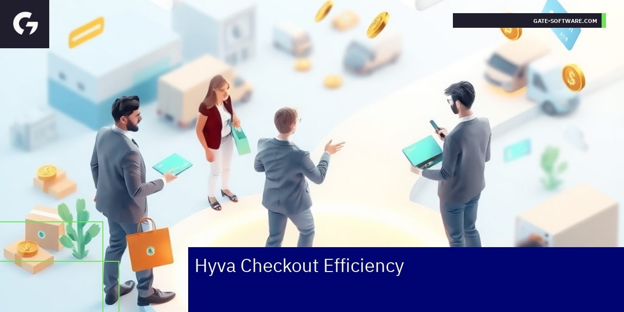 Diagram showing Hyva checkout speed and design