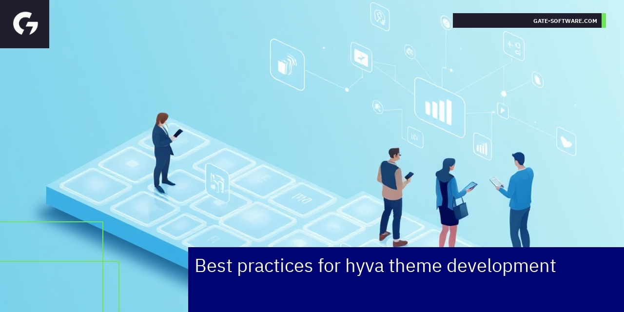Magento store with hyva theme optimization icons