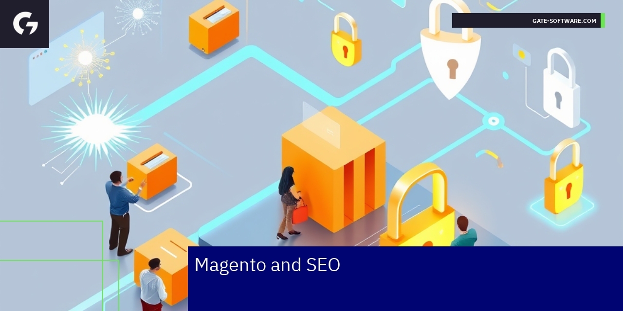 Magento SEO Optimization Features Overview Graphical representation of Magento SEO features