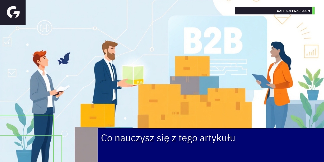 Kluczowe aspekty platform i wdrożeń ecommerce B2B Schemat platformy B2B i proces wdrożenia systemu