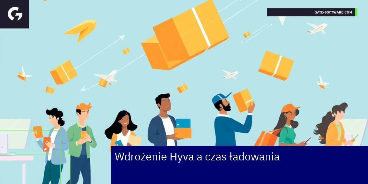 Ilustracja szybszego ładowania w sklepie Magento