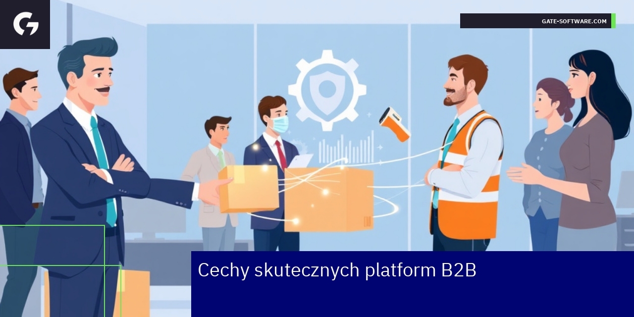Schemat funkcji i bezpieczeństwa platformy B2B