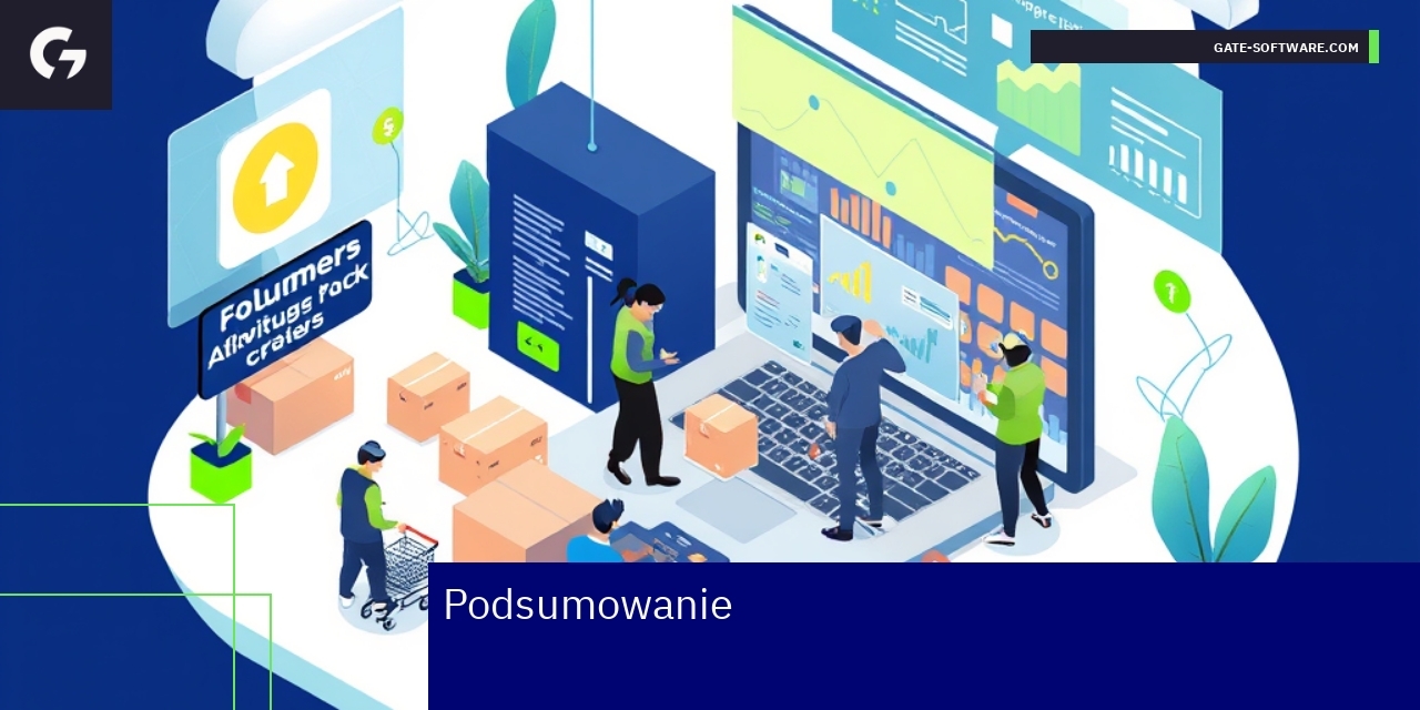 Nowoczesne rozwiązania technologiczne Grafika przedstawia usługi Gate-Software