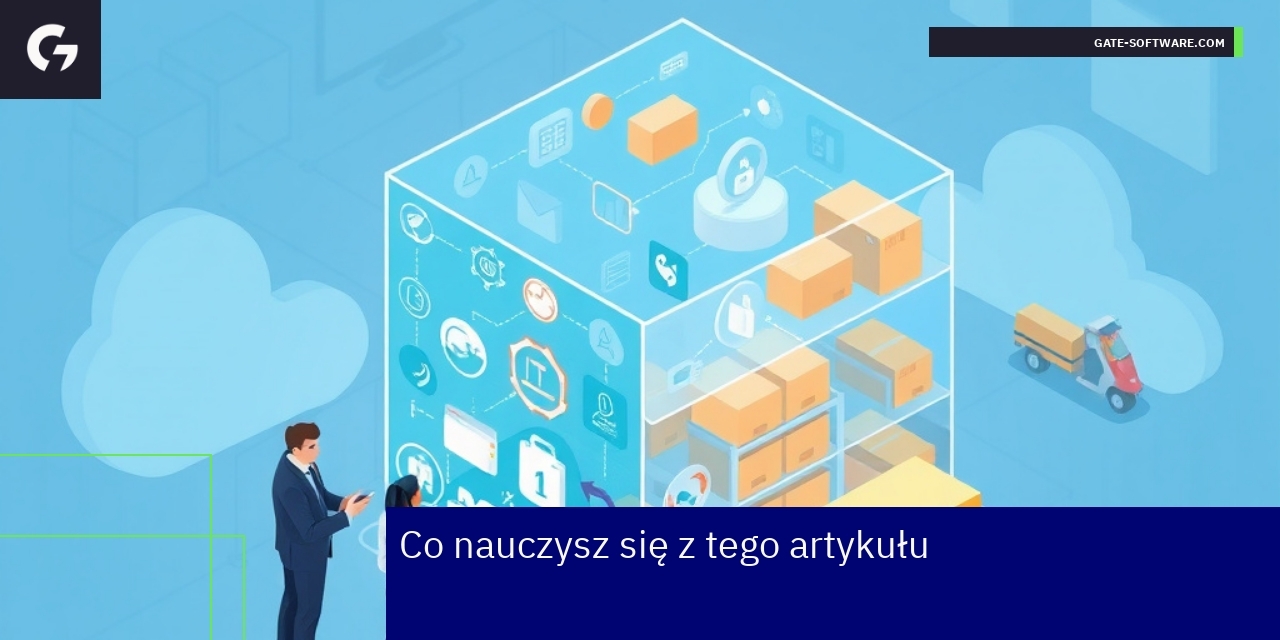 Schemat platformy B2B i procesów e-commerce