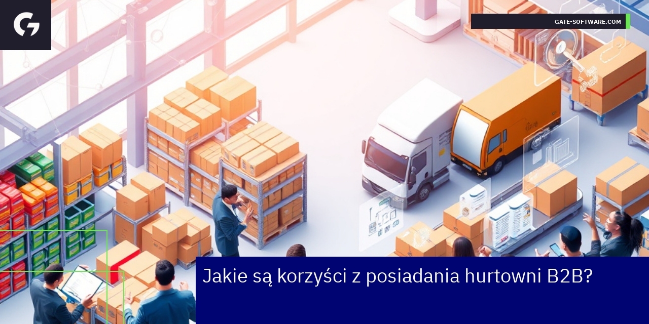 Korzyści z posiadania hurtowni B2B online Schemat integracji hurtowni B2B z systemami IT