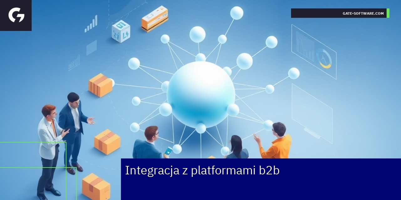 Schemat integracji systemów B2B i zarządzania danymi
