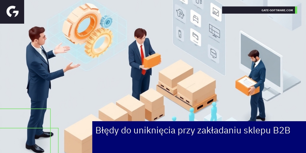Schemat błędów i rozwiązań w sklepie B2B