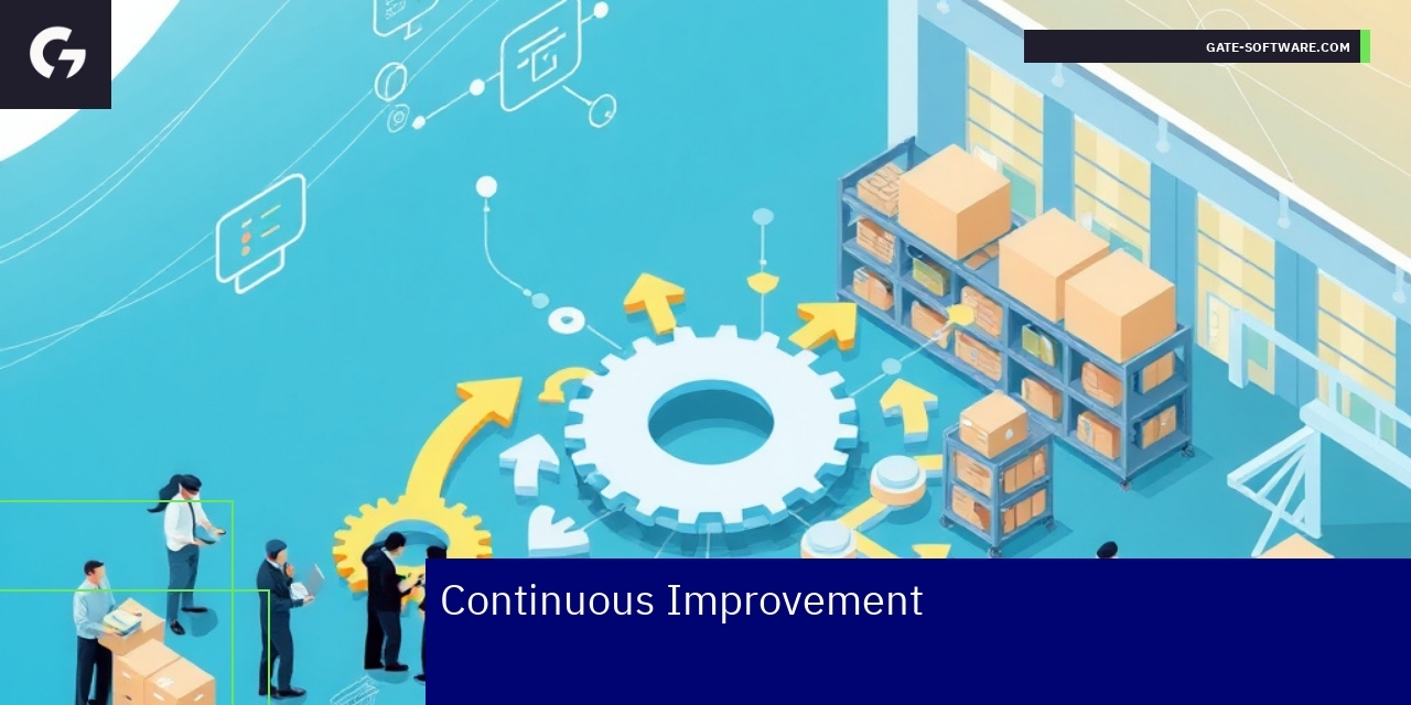 Continuous Improvement in B2B Ecommerce Platforms Business team working on ecommerce platform optimization