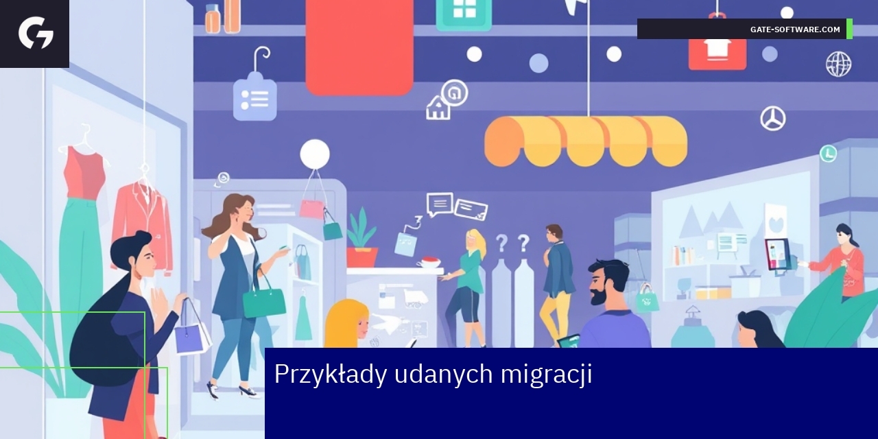 Grafika ilustrująca sukcesy migracji