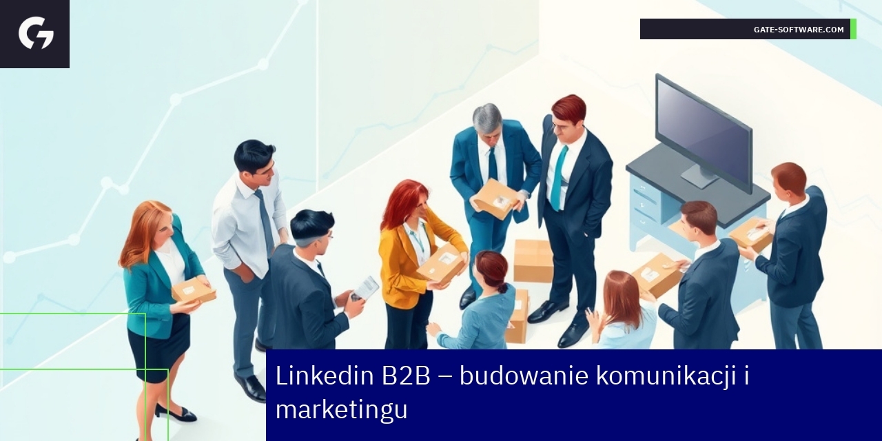 LinkedIn B2B: komunikacja i marketing w praktyce Schemat strategii LinkedIn B2B i marketingu digital