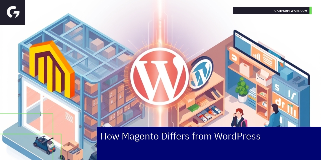 Differences Between Magento and WordPress for E-commerce Comparison chart of Magento and WordPress platforms