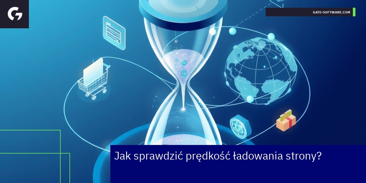 Wykresy i ikony związane z szybkością ładowania strony