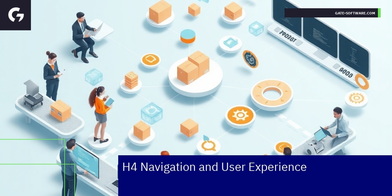 Diagram showing B2B platform navigation and integrations