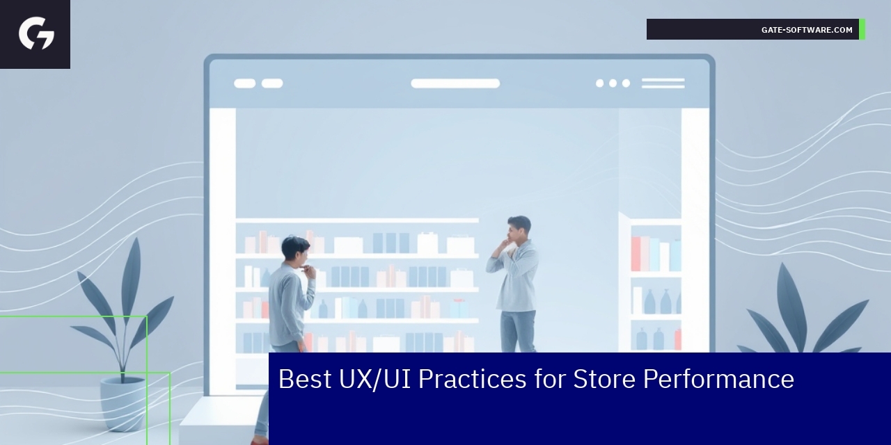 Clean design and optimized navigation on ecommerce store