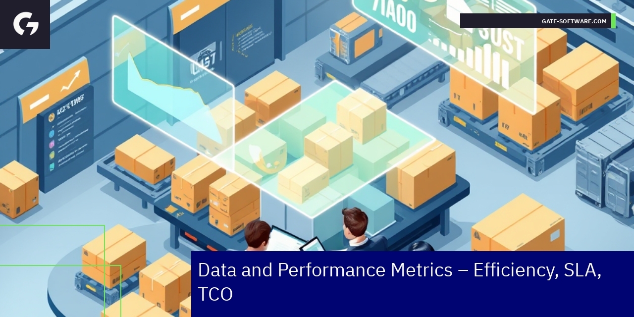 UiR Service Performance and Efficiency Metrics Graphs showing UiR project performance and cost savings