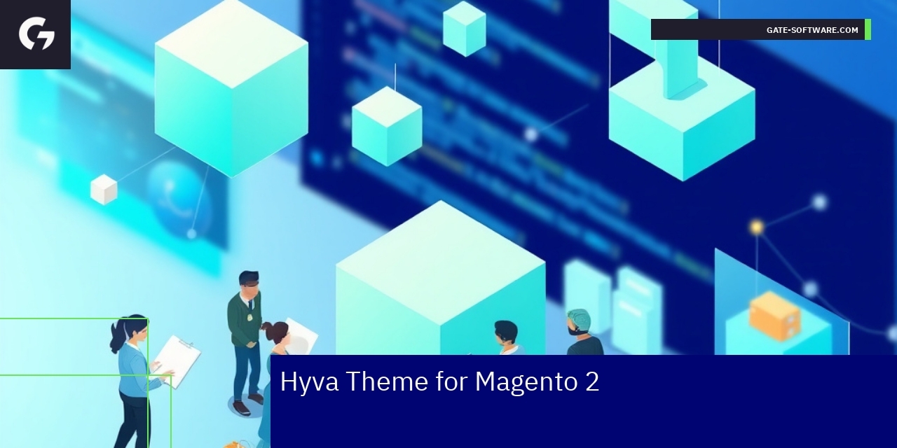 Modern Magento 2 frontend with Hyva theme layout