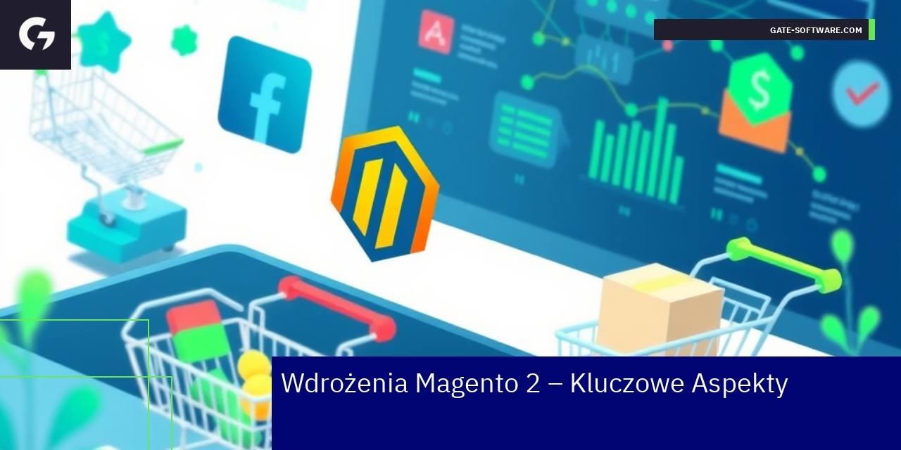 Grafika przedstawiająca wdrożenie Magento 2