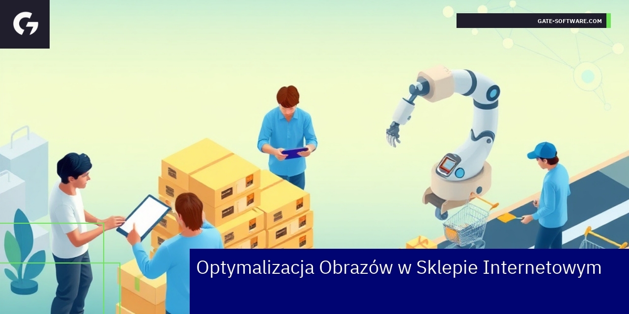 Optymalizacja obrazów w sklepie Magento Ikona smartfona z ładowaniem grafik w sklepie online