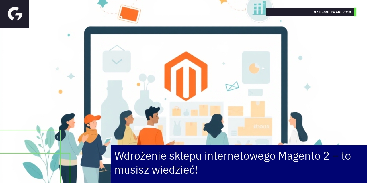 Wdrożenie sklepu Magento 2 Grafika przedstawiająca Magento 2