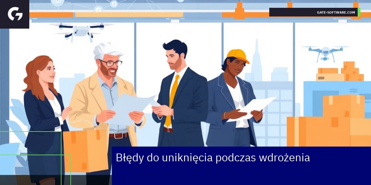 Schemat błędów wdrożeniowych platformy B2B