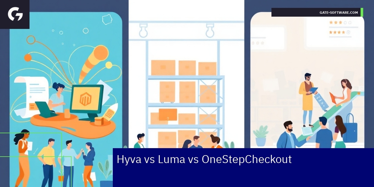 Comparison chart of Magento checkout solutions features