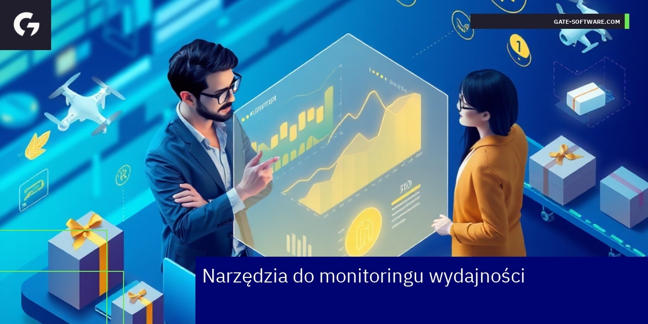 Narzędzia do monitoringu wydajności sklepów internetowych Grafika przedstawiająca narzędzia do monitoringu wydajności