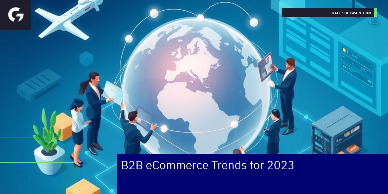 Modern B2B ecommerce platform and data analytics