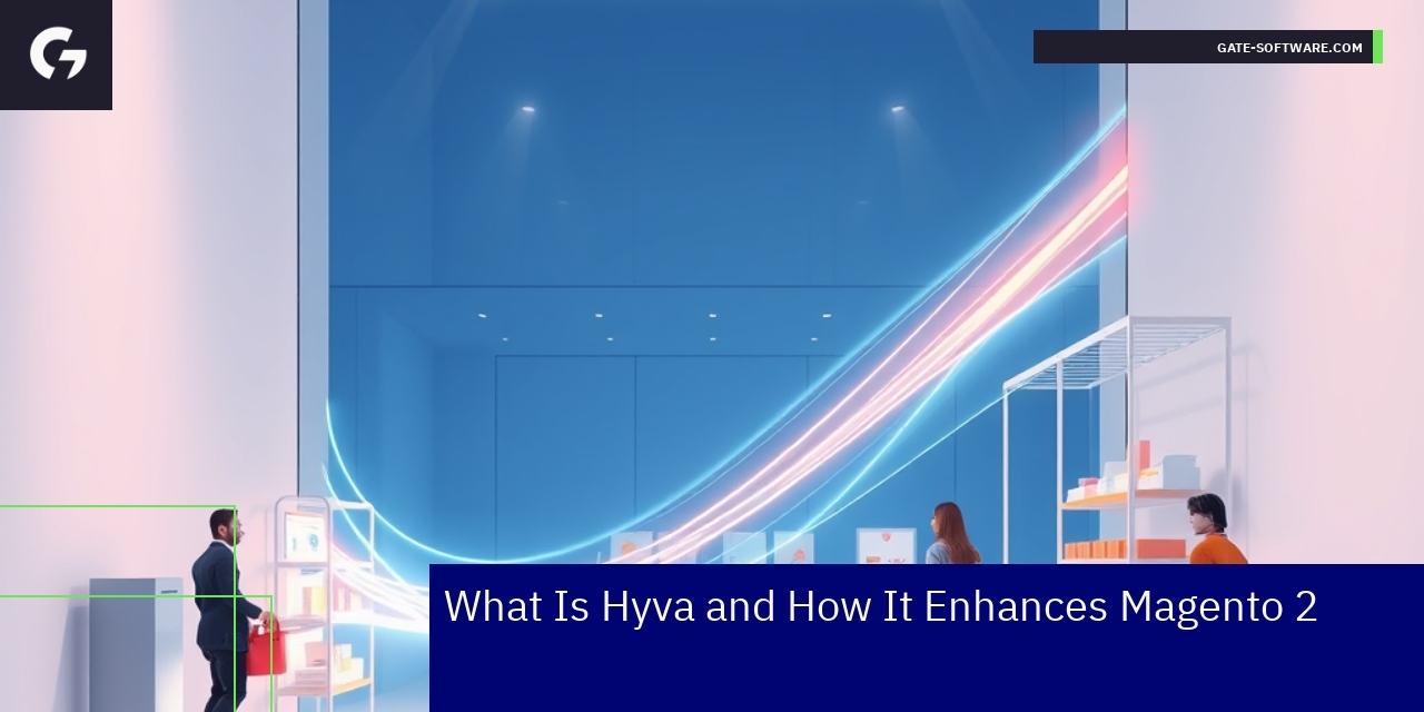 Diagram showing Hyva architecture and optimizations