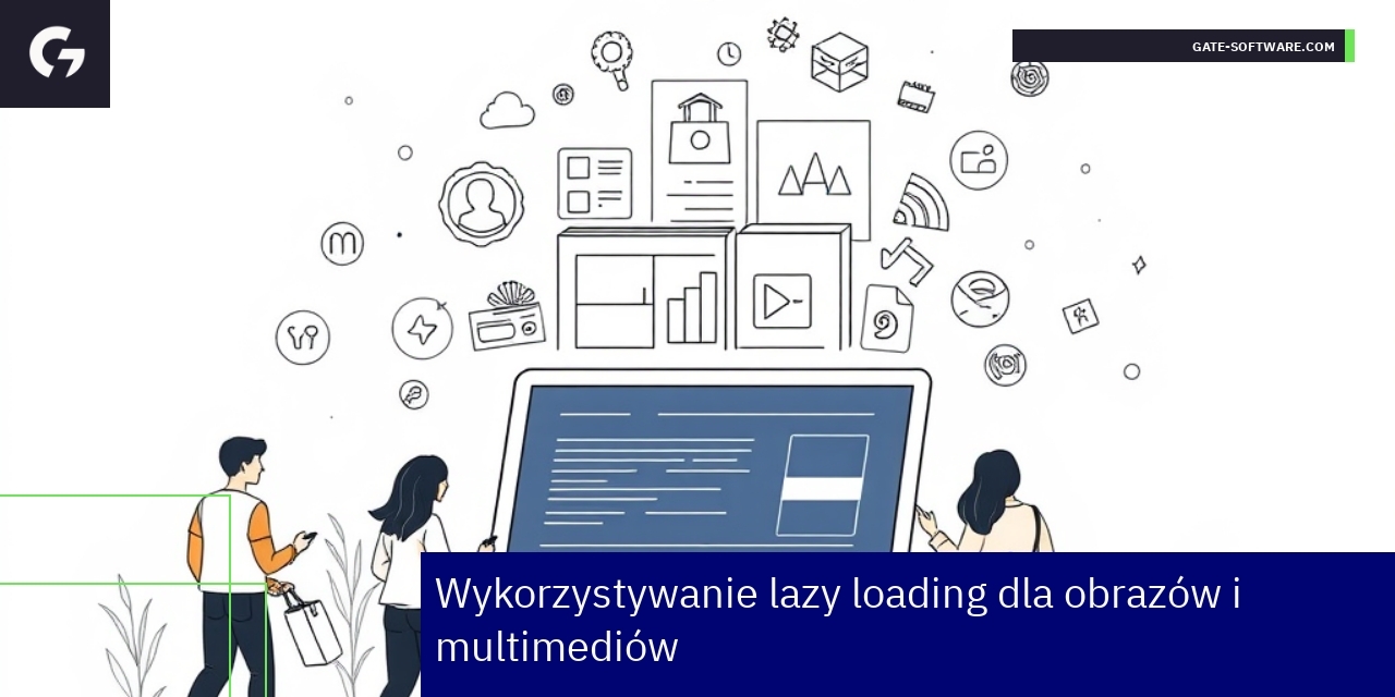 Wykres przedstawiający zalety lazy loadingu