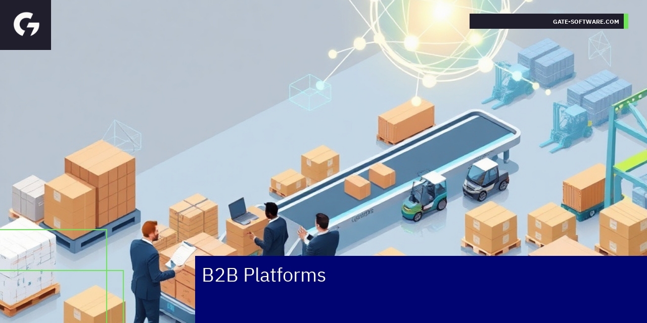 Key Insights into B2B Ecommerce Platforms Illustration of B2B ecommerce platform workflow