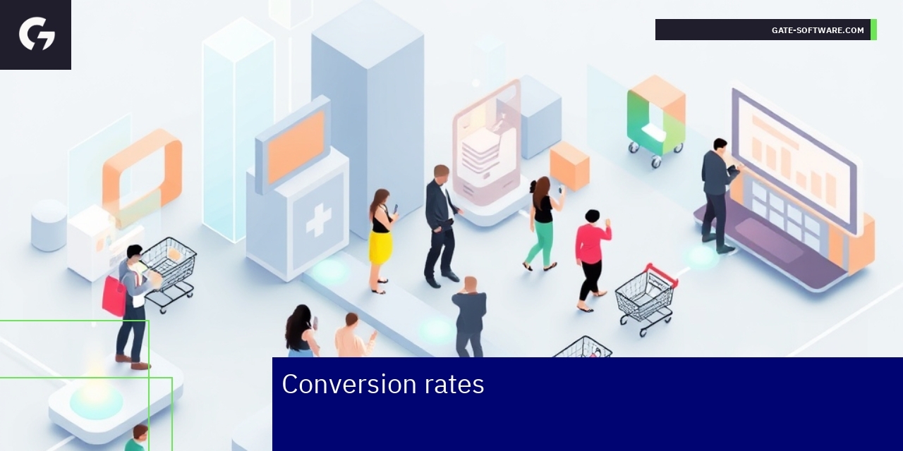 Graph showing conversion rate improvement metrics