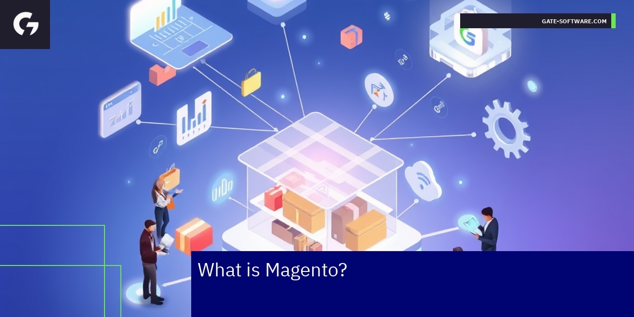 Magento platform with features for online stores