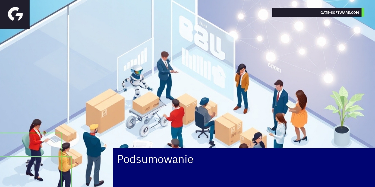 Rozwiązania dla sklepów B2B od Gate-Software Ilustracja platformy B2B z integracją ERP i CRM