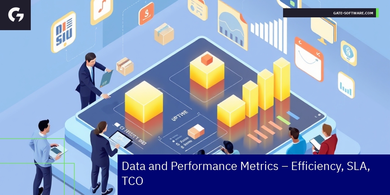 Graph showing key efficiency and performance statistics