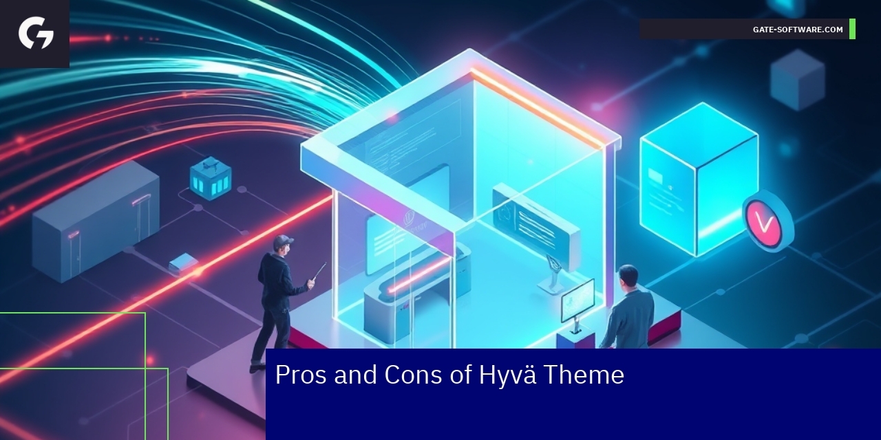 Comparison chart showing Hyvä Theme advantages and disadvantages