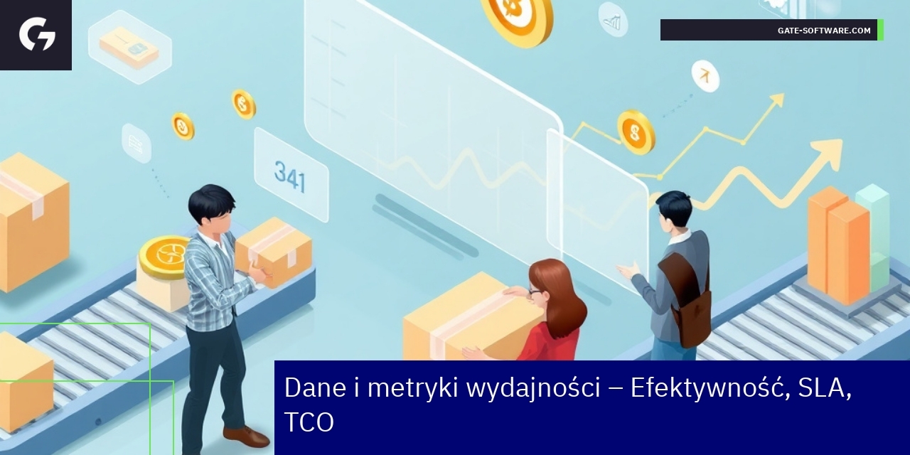 Wykresy i statystyki metryk wydajności UiR