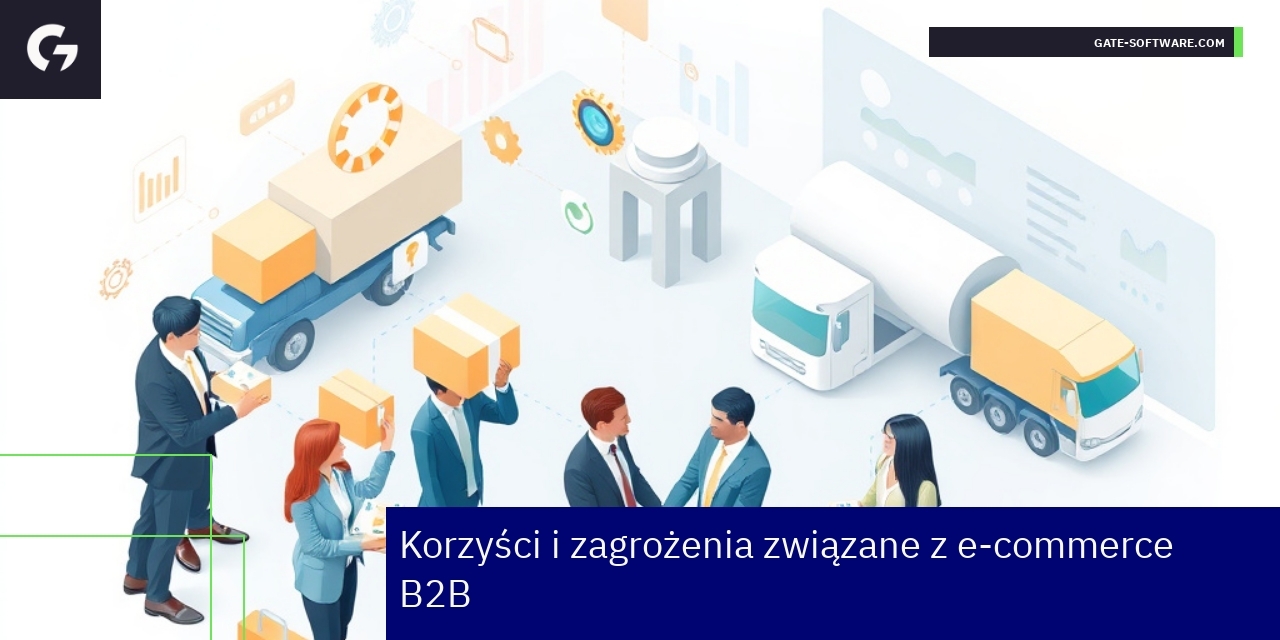 Korzyści i zagrożenia e-commerce B2B Schemat korzyści i zagrożeń e-commerce B2B