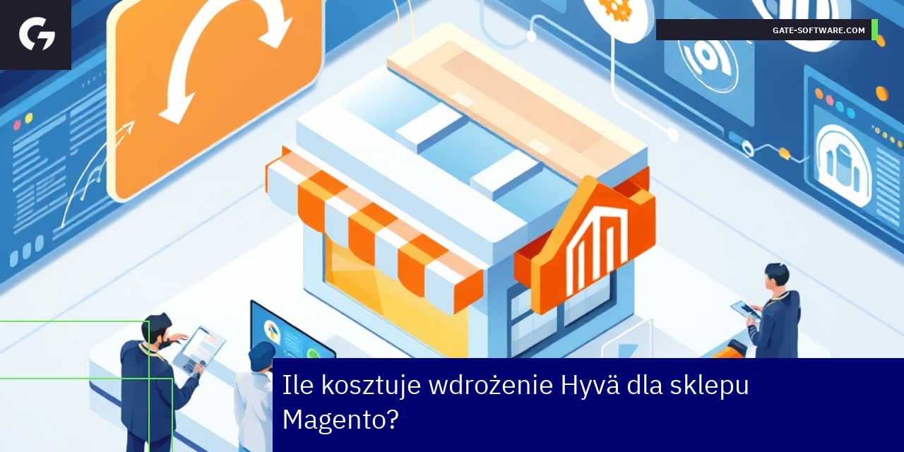 Ilustracja procesu wdrożenia Hyvä w sklepie Magento
