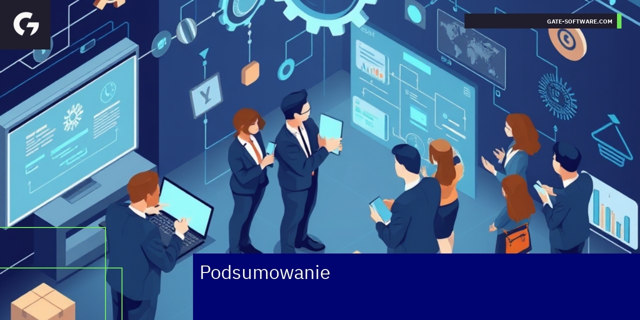 Symboliczne grafiki przedstawiające e-commerce B2B