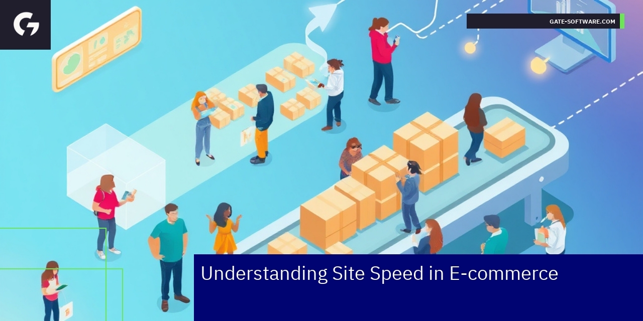 Understanding Site Speed in E-commerce Performance Graph showing site speed impact on e-commerce metrics