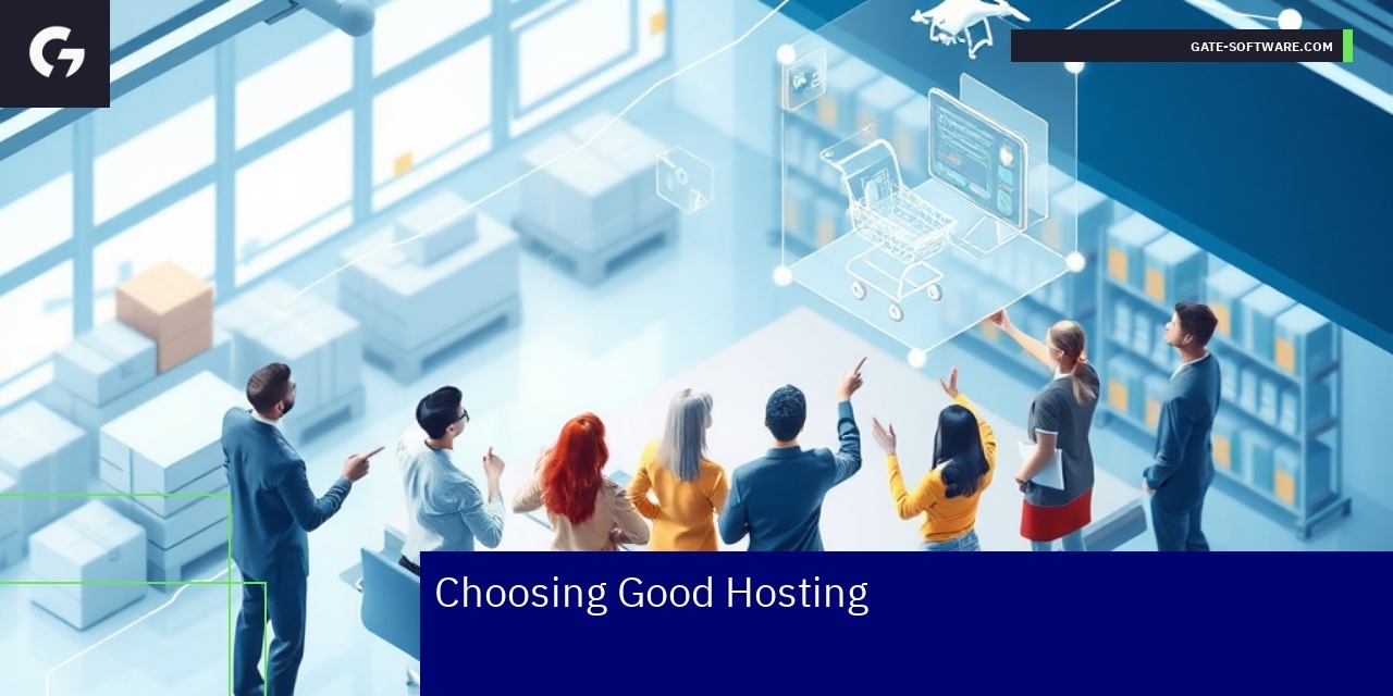 Server setup with fast and scalable hosting infrastructure
